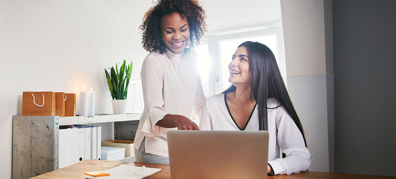 Two women entrepreneurs Two women entrepreneurs